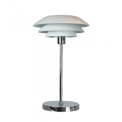 Stolní lampa DybergLarsen DL31, 50 cm, bílá - 1
