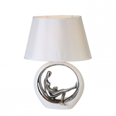 Stolní lampa keramická Greece, 46 cm