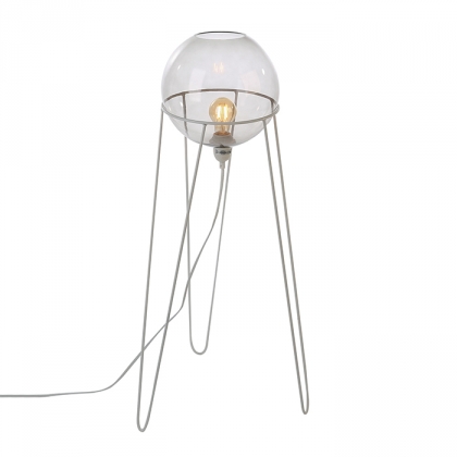 Stolní / podlahová lampa Globe, 69 cm, bílá - 1
