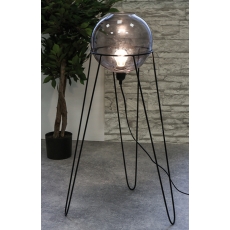 Stolní / podlahová lampa Globe, 69 cm, černá
