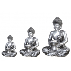 Stolní svícen Buddha, 30 cm