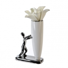 Váza keramická Man, 22 cm