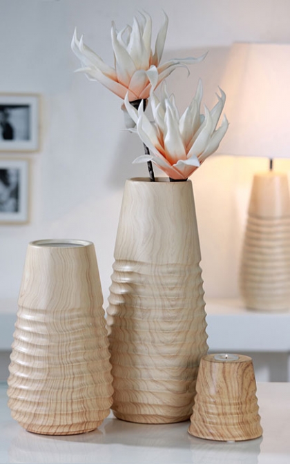 Váza keramická Natural, 40 cm - 1