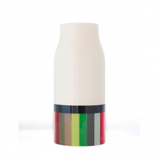 Váza porcelánová Stripes, 25,5 cm