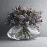 Váza skleněná Facet, malá - 1