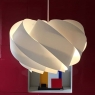Závěsné svítidlo / lustr Boleo, 50 cm, bílá - 3