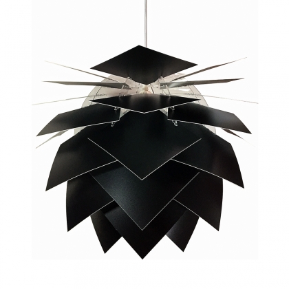 Závěsné svítidlo / lustr DybergLarsen PineApple M, 45 cm, černá - 1