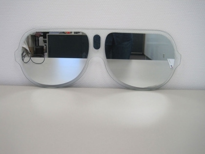 Zrcadlo závěsné Sunglasses, 60 cm - 1