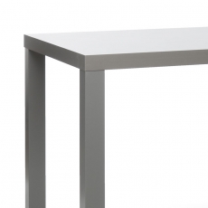 2. akosť Jedálenský stôl Priscilla, 160 cm, sivá mat - 4