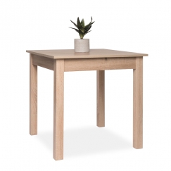 2. akosť Jedálny stôl rozkladací Kronborg, 120 cm, dub
