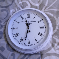2. akosť Nástenné hodiny Franklin, 36 cm biela - 2