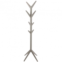 2. akosť Vešiak drevený Scotty, 178 cm, šedá