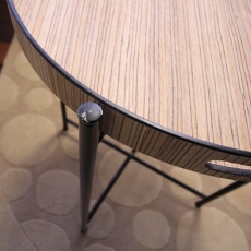 2. jakost Servírovací stolek Brick, 50 cm, světlé dřevo - 2