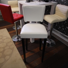 2. jakost Barová židle dřevěná Amber (SET 2 ks) - 6