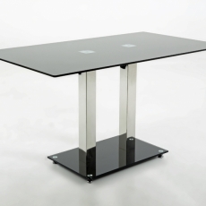 2. jakost Jídelní stůl skleněný Pixie, 140 cm - 1