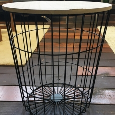2. jakost Konferenční stolek Pavola, 43 cm, černá - 3