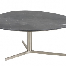 2. jakost Konferenční stolek Torry, 103 cm, mramor - 1