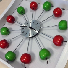 2. jakost Nástěnné hodiny Apple, 37 cm - 4