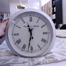 2. jakost Nástěnné hodiny Franklin, 36 cm bílá - 3