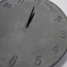 2. jakost Nástěnné hodiny Moa, 49 cm, beton - 2