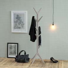 2. jakost Věšák dřevěný Scotty, 178 cm, šedá - 2