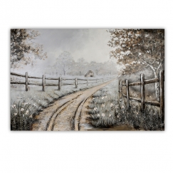 3D obraz Fields 150 cm, olej na plátne