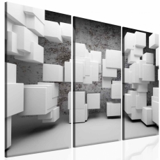 3D obraz Krychle, 60x40 cm - 2