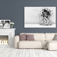 3D obraz Lev, 150x100 cm - 2