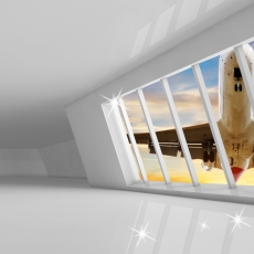 3D obraz na stěnu Letadlo, 150x100 cm - 2