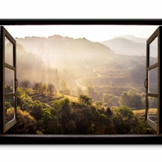 3D obraz Okno do Thajské přírody, 90x60 cm - 1