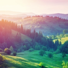 3D obraz Výhľad do farebnej krajiny, 120x80 cm - 4