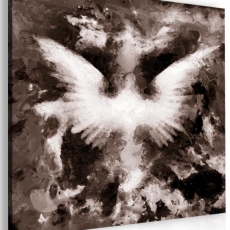 Abstraktný obraz Anjelské krídla I, 100x100 cm - 3