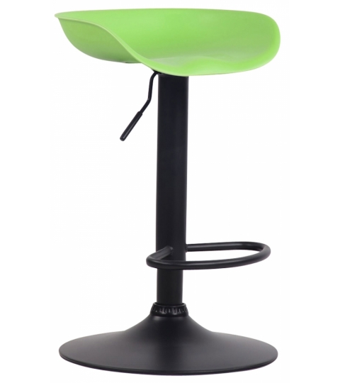 Barová stolička Anaheim, čierna / zelená