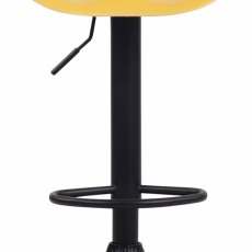 Barová stolička Anaheim, čierna / žltá - 2