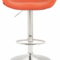 Barová stolička Anaheim, filc, oranžová - 2