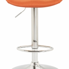 Barová stolička Anaheim, textil, oranžová - 2