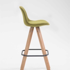 Barová stolička Ariel, svetlo zelená - 3