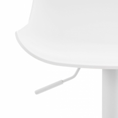 Barová stolička Aveiro, biela - 5