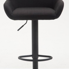 Barová stolička Brag (Súprava 2 ks), čierna - 3