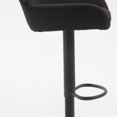 Barová stolička Brag (Súprava 2 ks), čierna - 4