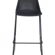 Barová stolička Britain, vintage čierna - 1