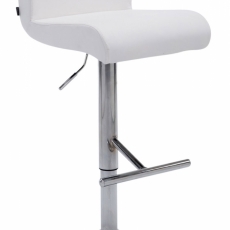 Barová stolička Cali, biela - 1