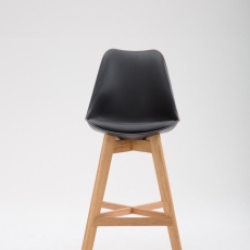 Barová stolička Cane, čierna - 2