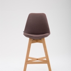 Barová stolička Cane, hnedá - 2