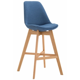 Barová stolička Cane, modrá