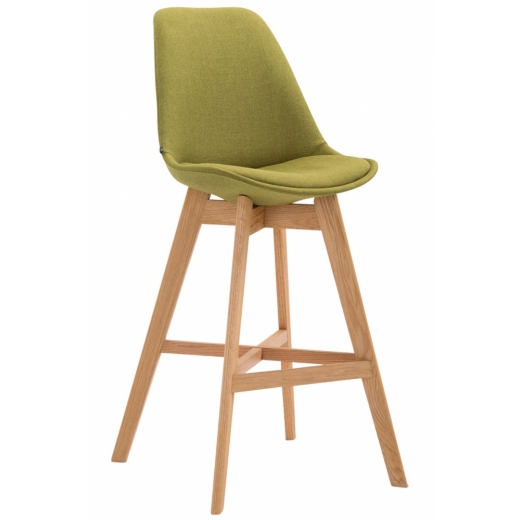 Barová stolička Cane, zelená - 1