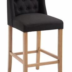 Barová stolička Cassa II., čierna - 1
