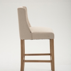 Barová stolička Cassa II., krémová - 3