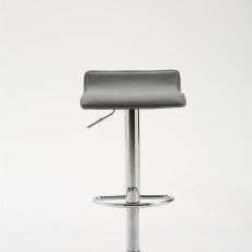 Barová stolička Don, šedá - 2