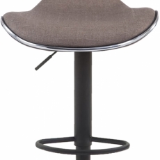 Barová stolička Elisa, piesková / čierna - 2